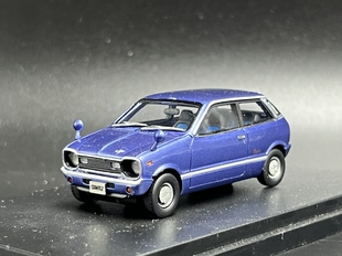 Hi-Story 1:43 马自达 CHANTEZ GF Ⅱ 1973 树脂汽车模型 蓝色