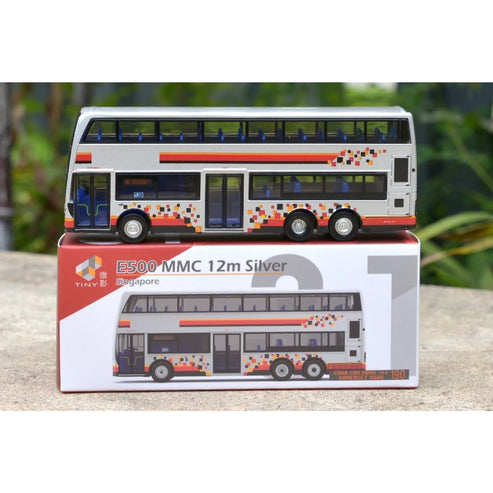 TINY 微影 SG31 新加坡 E500 MMC 12m 190路 双层巴士 合金车模型