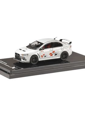 HobbY JAPAN 1/64 三菱 蓝瑟 Lancer EVO 10 Ralliart 合金车模型