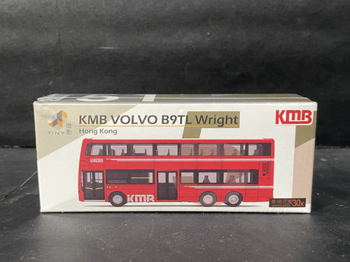 Tiny 微影 KMB51 九巴前卫富豪 B9TL(30X) 香港合金双层巴士1/110