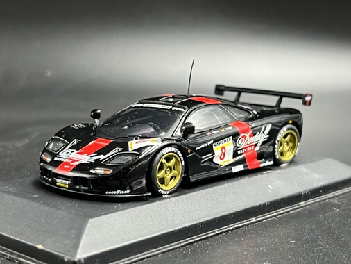 ixo 1/43 迈凯伦 F1 GTR  #8 赛道版 赛车 金轮 合金汽车模型