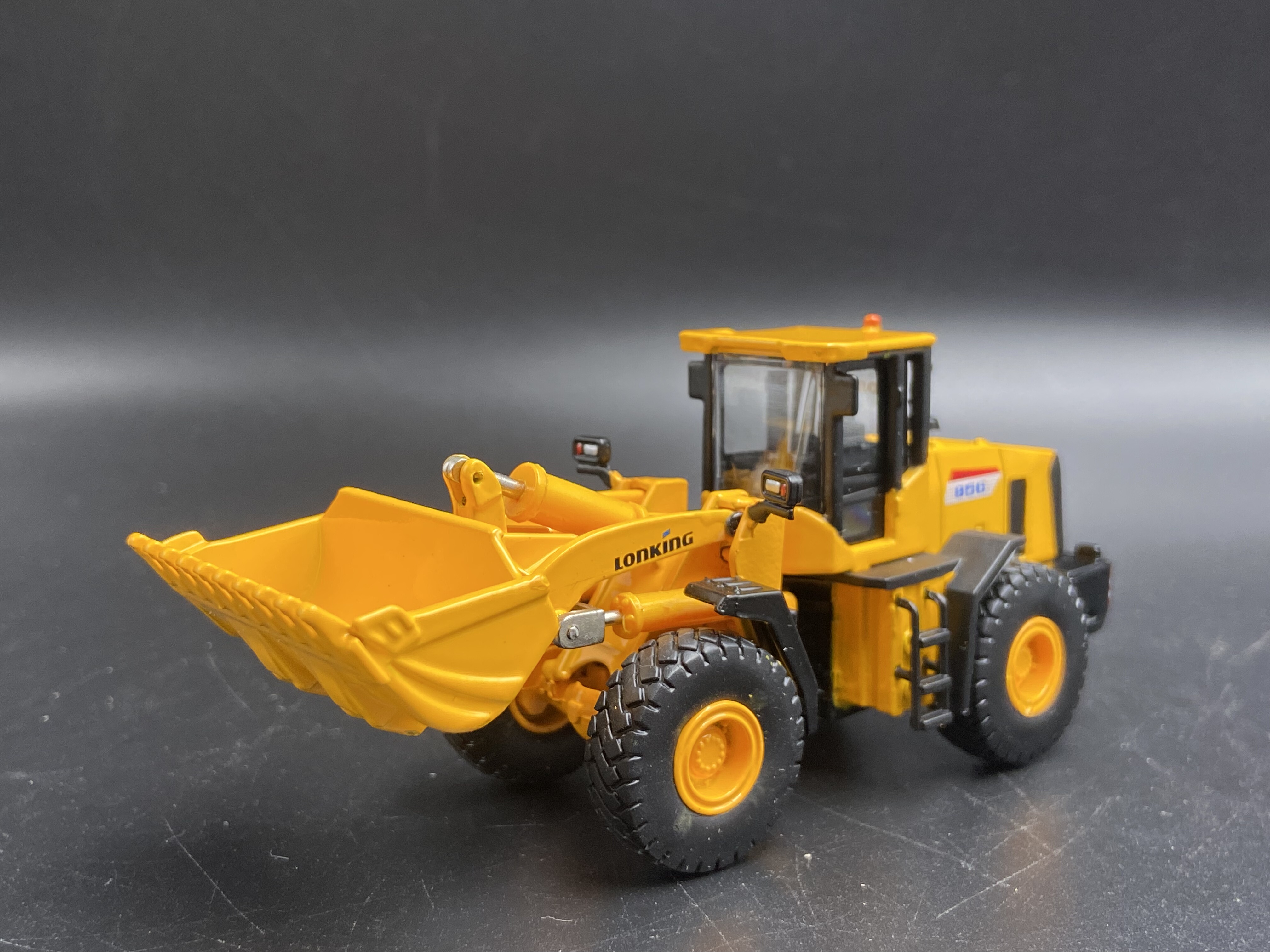 原厂 1:64  龙工 LONKING CDM856 装载机 铲车 合金工程车模型