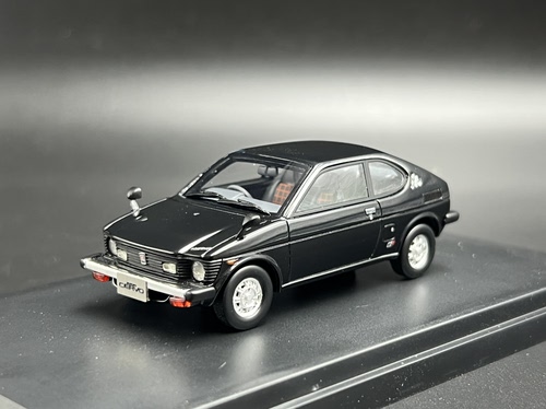 Hi-Story 1:43 铃木 SUZUKI CERVO CX-G 1978 树脂汽车模型 黑色