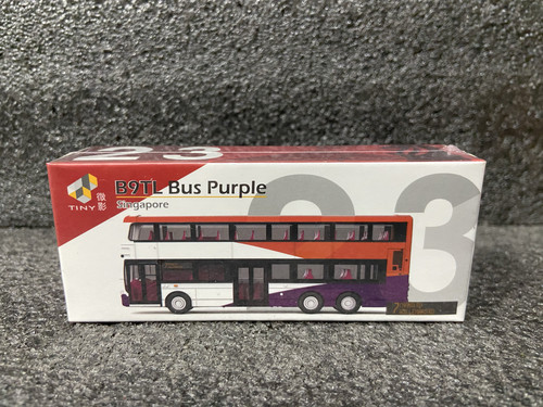 TINY 微影 新加坡 巴士 SG23 SINGAPORE VOLVO B9TL 合金车模