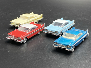 Brekina 1:87 普利茅斯 Plymouth Fury 1958 汽车模型 收藏 散包
