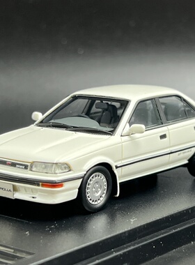 Hi-Story 1:43 丰田 卡罗拉 AE92 COROLLA LEVIN 树脂汽车模型 白