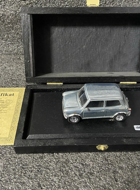 舒克 schuco 1/43 宝马迷你酷派 Mini cooper 清漆 合金汽车模型