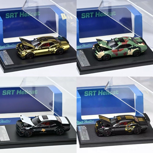 SH 1:64 道奇 挑战者 地狱猫 SRT Hellcat 可开盖 合金汽车模型