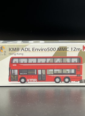 微影 Tiny 香港巴士九巴 KMB ADL E500 MMC 12M 合金车模 湾仔934