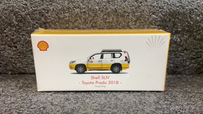 微影Tiny 壳牌 丰田 普拉多 prodo 石油联名限定版 合金汽车模型
