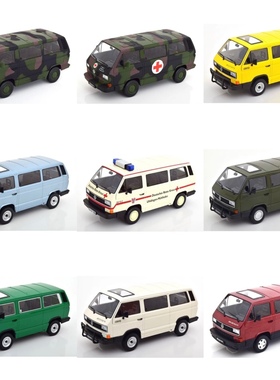 KK 1/18 大众 巴士 VW Bus T3 Magnum Syncro 合金汽车模型 收藏