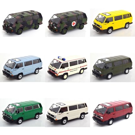 KK 1/18 大众 巴士 VW Bus T3 Magnum Syncro 合金汽车模型 收藏