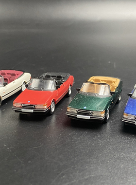PCX 1:87 萨博 Saab 900 Convertible 敞篷 HO比例 汽车模型 散包