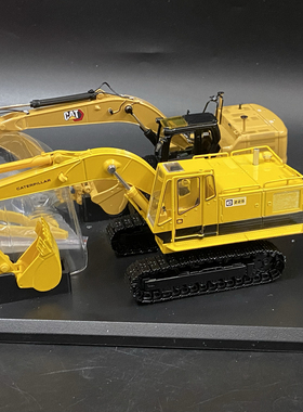 DM 1:50 卡特 挖掘机 cat 225 / 323 双车套合金工程车模型 85715