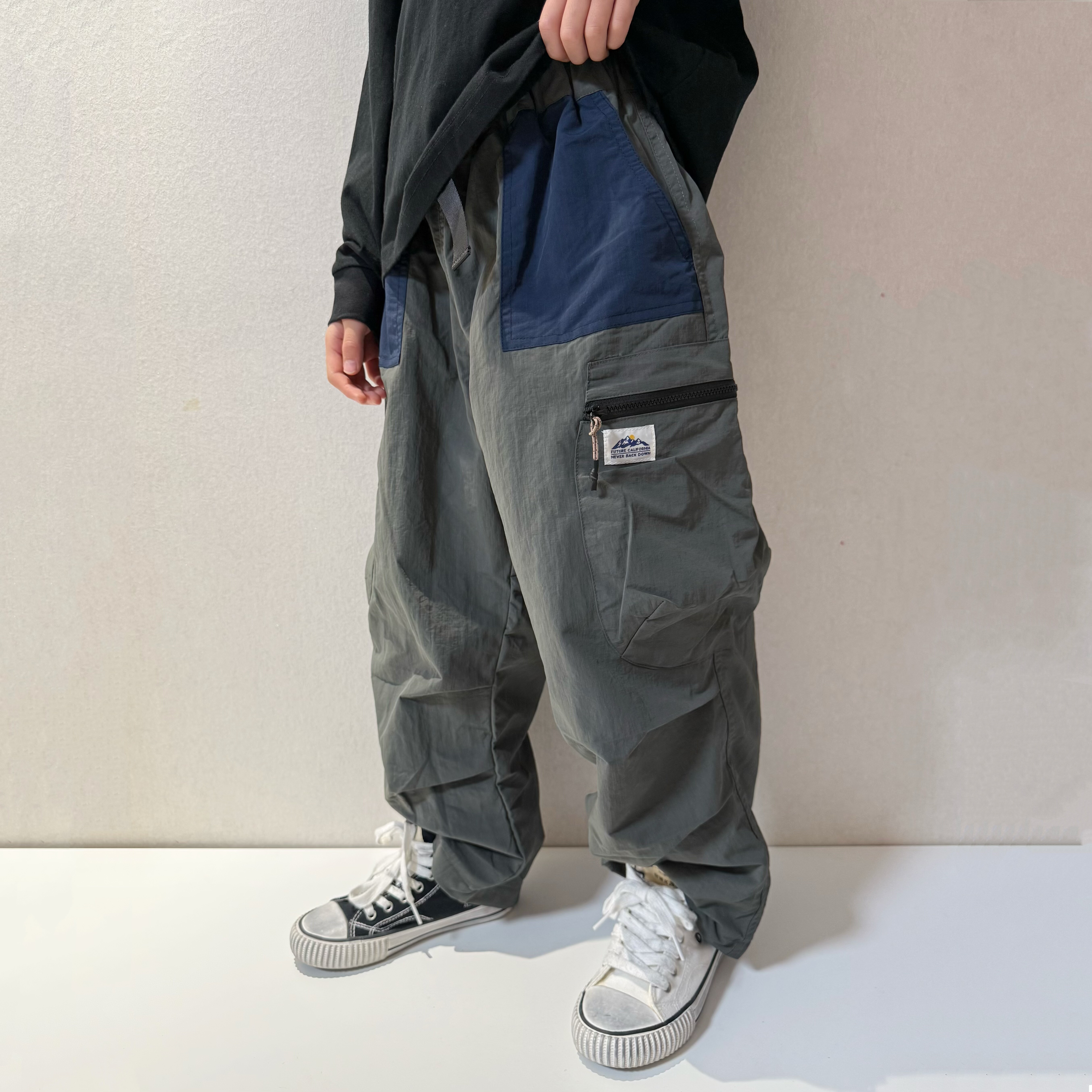 张恩朵童装男童加绒裤子儿童户外软壳滑雪裤冬季男宝宝加厚冲锋裤