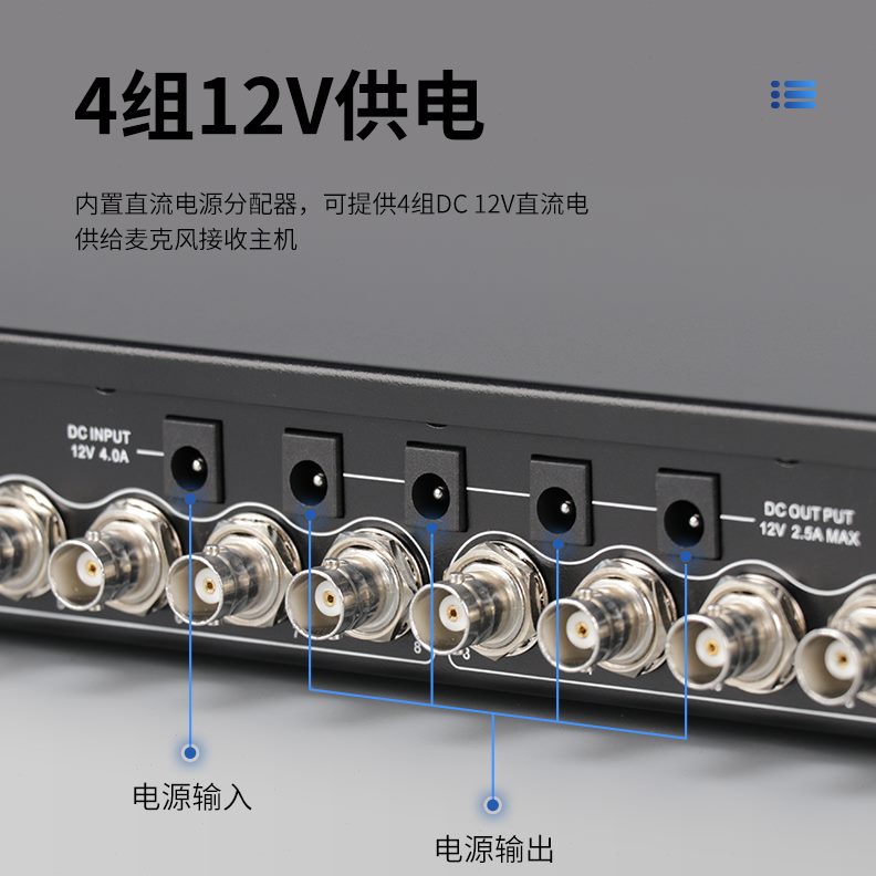 1616R天线显示 谱户外演出TK频L放大器信号增强接收器-无线话筒路
