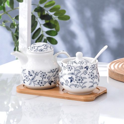 陶瓷青花调味创意套装面馆商用