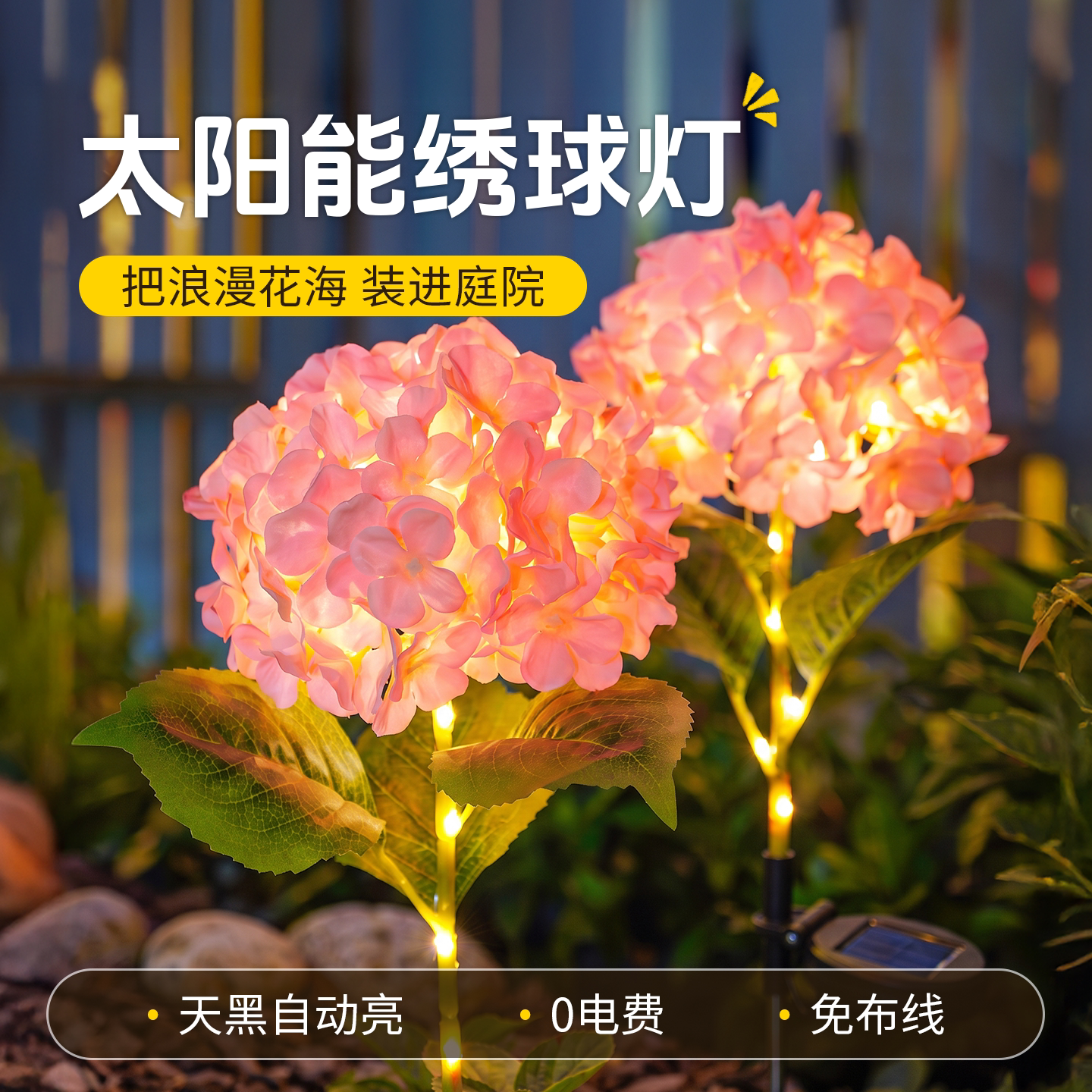 72朵花瓣庭院氛围更温馨