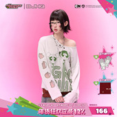 打底衫 内搭 T恤女春薄款 美式 飞天小女警联名 BJHG不计后果长袖