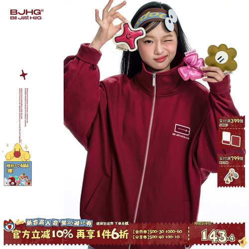 BJHG贴贴美式夹克外套男款冬季