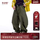 户外运动休闲弯刀裤 BJHG不计后果工装 冬季 潮牌美式 裤 子男2025新款