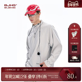 BJHG不计后果套头卫衣男款 女 t恤宽松内搭加厚打底衫 冬季 潮V领长袖