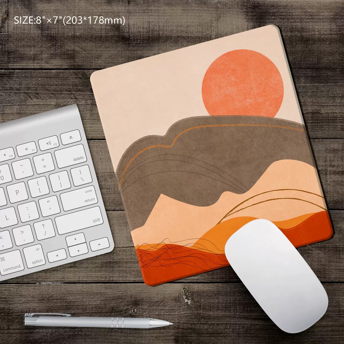 办公鼠标垫便携迷你鼠标垫笔记本电脑鼠标垫艺术小号垫子mousepad