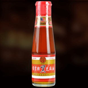 崔字牌小磨香油黑芝麻油218ml凉拌调味食用油火锅蘸料家用麻油料