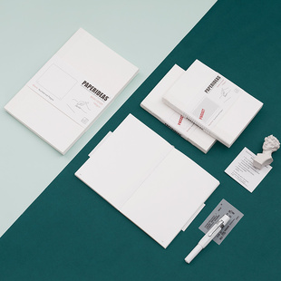 A6页码口袋裸装本迷你便携速记笔记本点阵横线方格空白内芯本商务简约手账本随身书写记事本