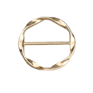 t恤衣角打结扣金属扣环上衣衬衫短袖下摆固定扣衣服蝴蝶结收紧扣