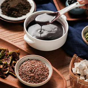 亚麻籽无花果粉 | 10种配料以黑养黑口感香醇微甜慢火烘焙