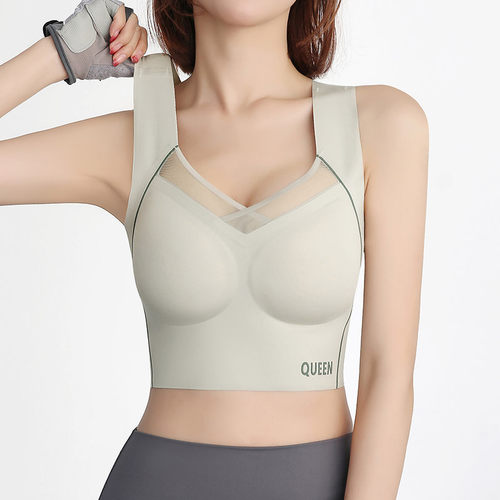 透气薄款运动内衣0触感大码