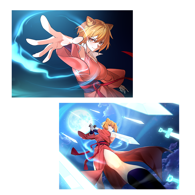 原创动画《江糊》原创插画色纸