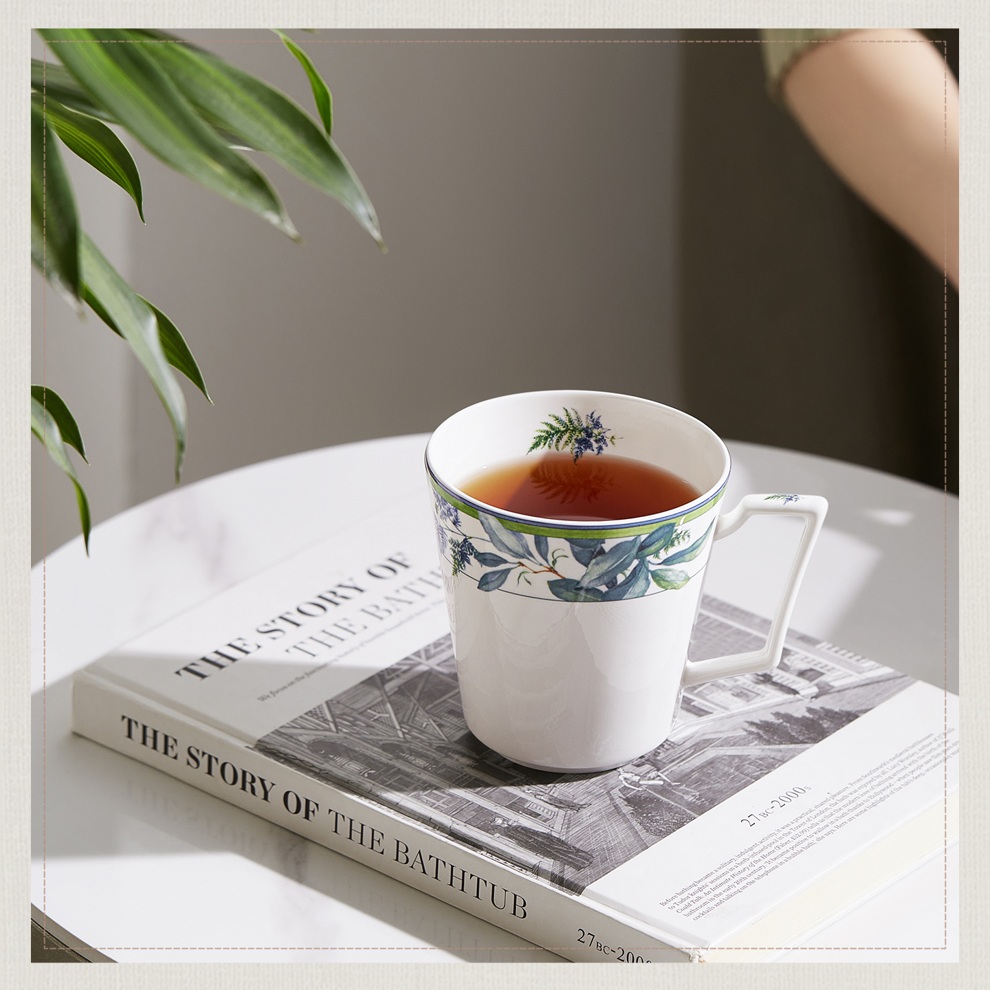 办公室茶杯玛戈隆特骨瓷高端