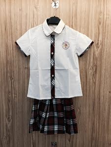 厦门校服集美区侨英中心小学女生夏装制服