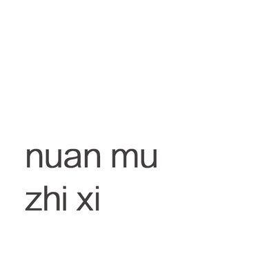 nuanmu zhixi 香水小样