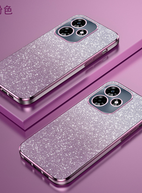 适用传音lnfinixHOT30手机壳女生新款 lnfinixHOT传音30i全包防摔lnfinixHOT30play保护套硅胶软透明直边电镀