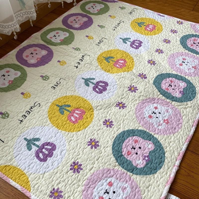 双面纯棉生理垫经期垫全棉宝宝睡垫夹棉女宿舍深色小褥子例假防漏
