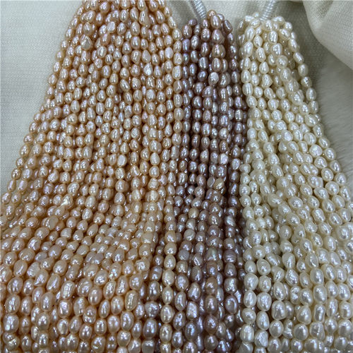 天然淡水巴洛克珍珠项链diy材料