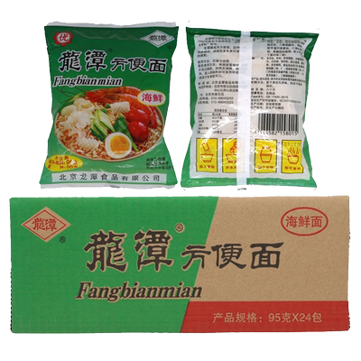 北京密云龙潭海鲜味方便面