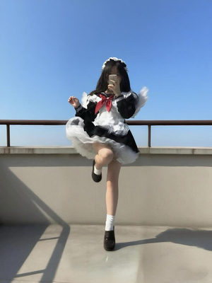 水手服+围裙 原创正版jk制服日系学院风校服套装女学生可爱软妹风