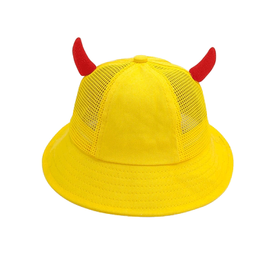 日系小黄帽定制logo印字幼儿园