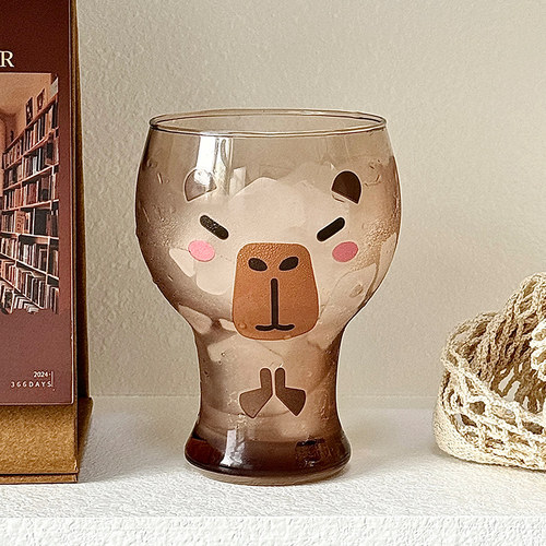 卡皮巴拉果汁啤酒玻璃杯