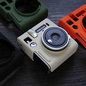 适用富士mini41相机硅胶套instax mini90保护套mini evo机身硅胶MINI99保护壳mini40配件