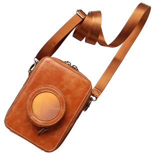 适用于富士Evo相机包拍立得instax mini evo胶片相机套单肩 复古保护袋便携挎包收纳