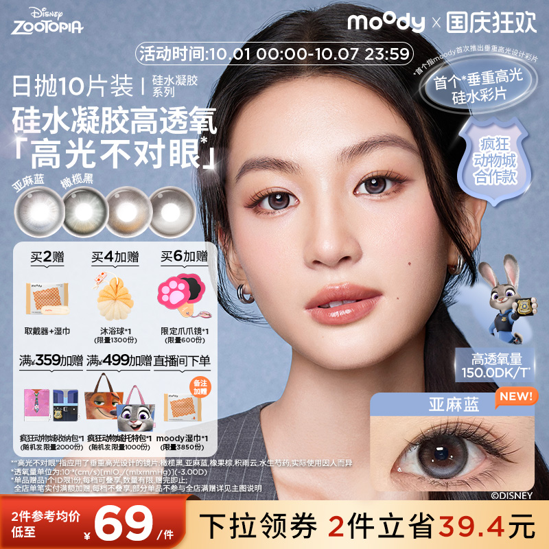 双眼度数不同请拍2盒
