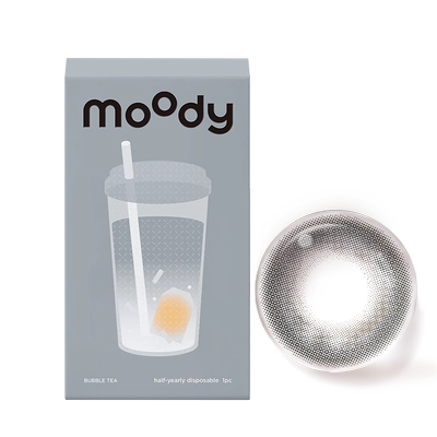 【99/3副】moody美瞳半年抛日常新手灵动彩色隐形眼镜女官旗2片