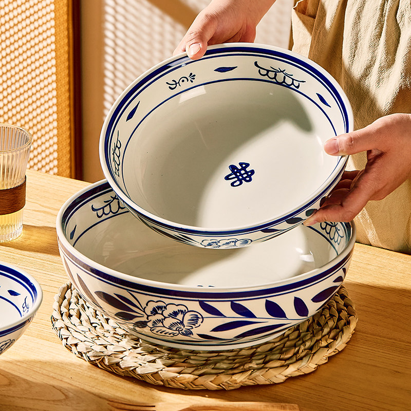 复古酸菜鱼大盆碗陶瓷大号家用毛血旺水煮鱼肉片小龙虾专用大碗,餐饮具,碗,淘宝优惠券,粉丝福利购,淘宝优惠卷