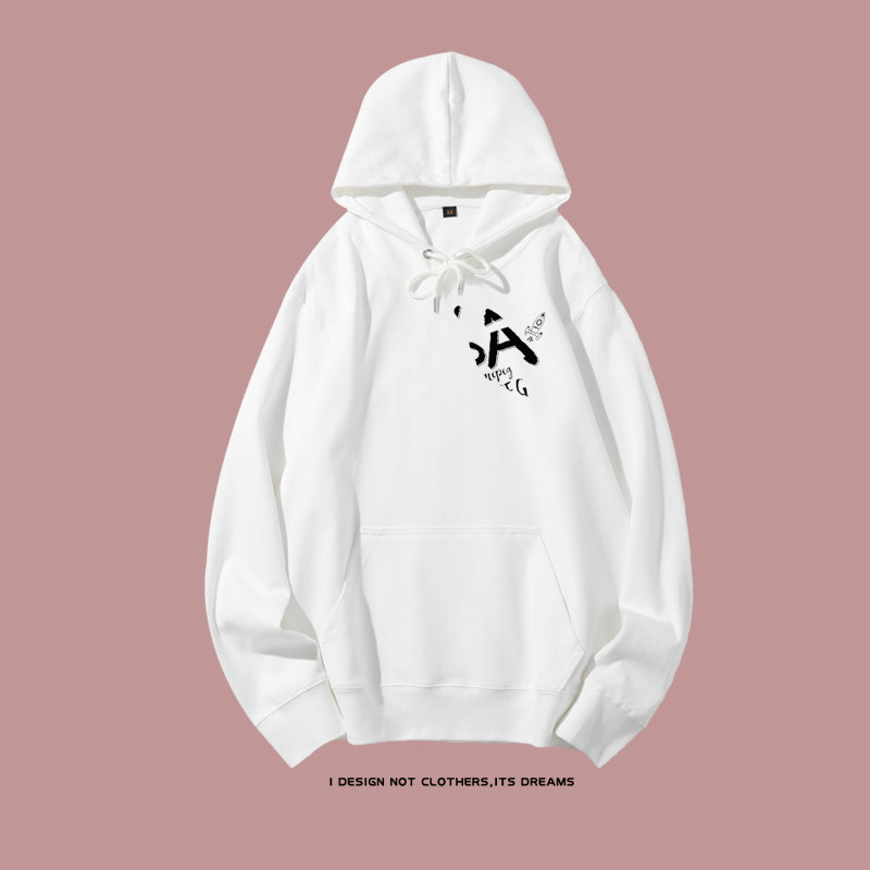 潮牌nasa联名海贼王情侣装连帽卫衣男女路飞秋冬新款卡通动漫定制