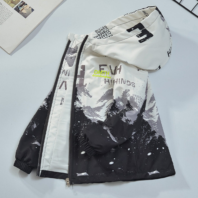 男童冲锋衣外套2025春秋冬新款中大童户外防风连帽上衣帅夹克风衣,童装/婴儿装/亲子装,儿童冲锋衣,淘宝优惠券,粉丝福利购,淘宝优惠卷